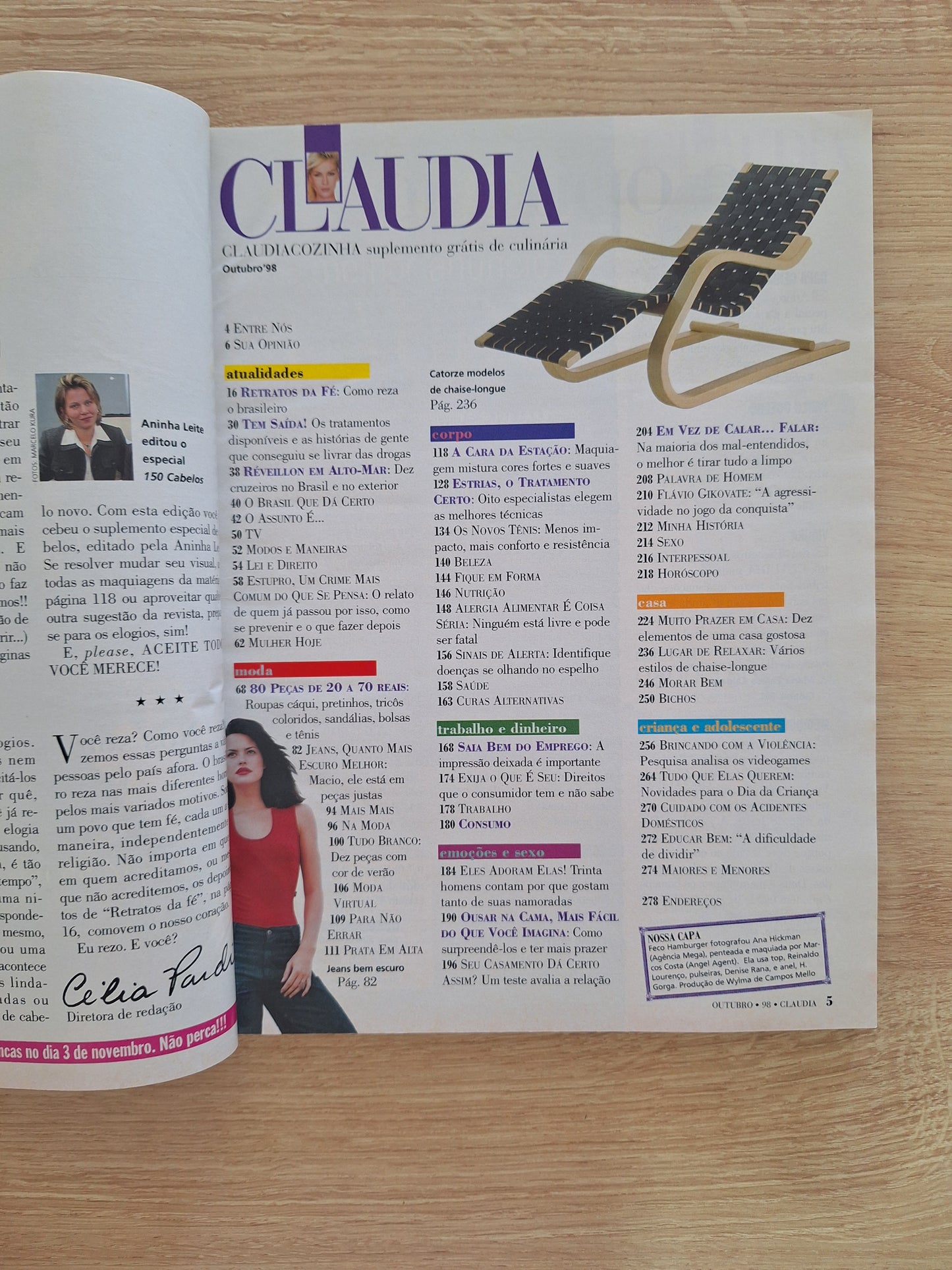 Revista Claudia Nº 445 (1998)