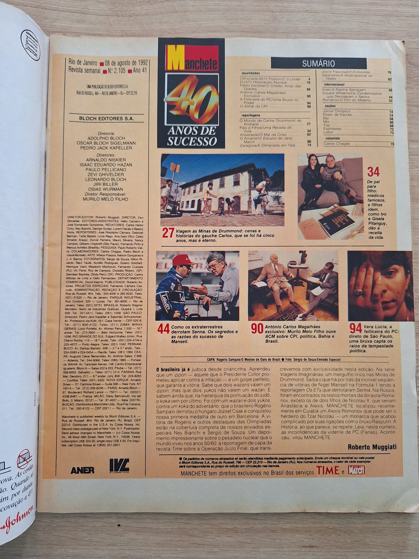 Revista Manchete 2105 (1992)