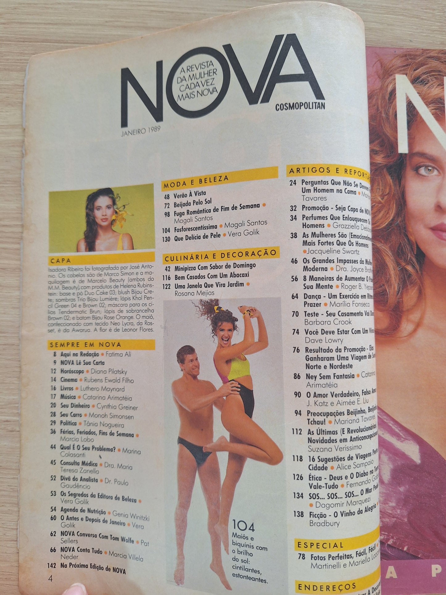 Revista Nova Cosmopolitan Nº 184 (1989)