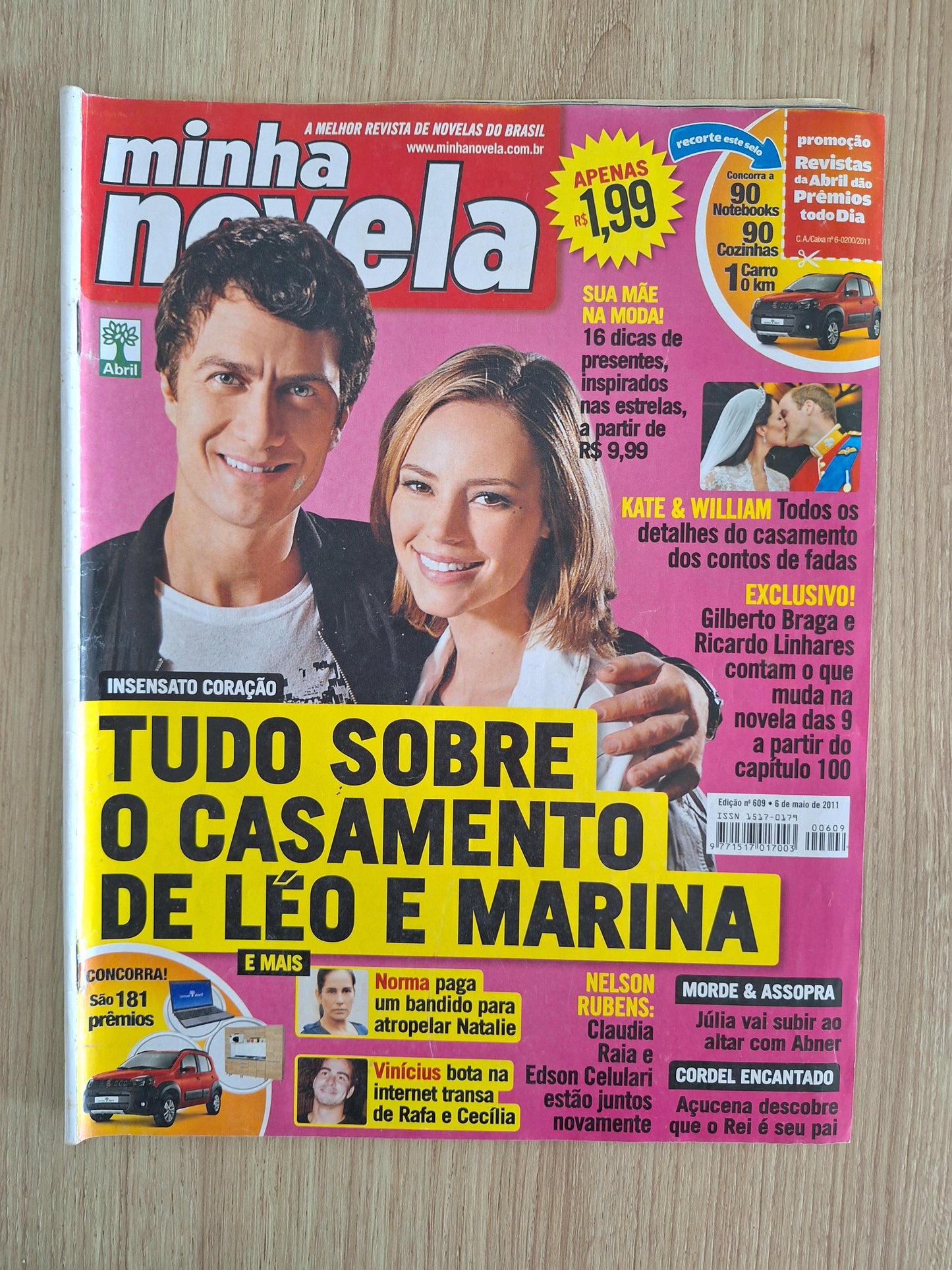 Revista Minha Novela 609 (2011)