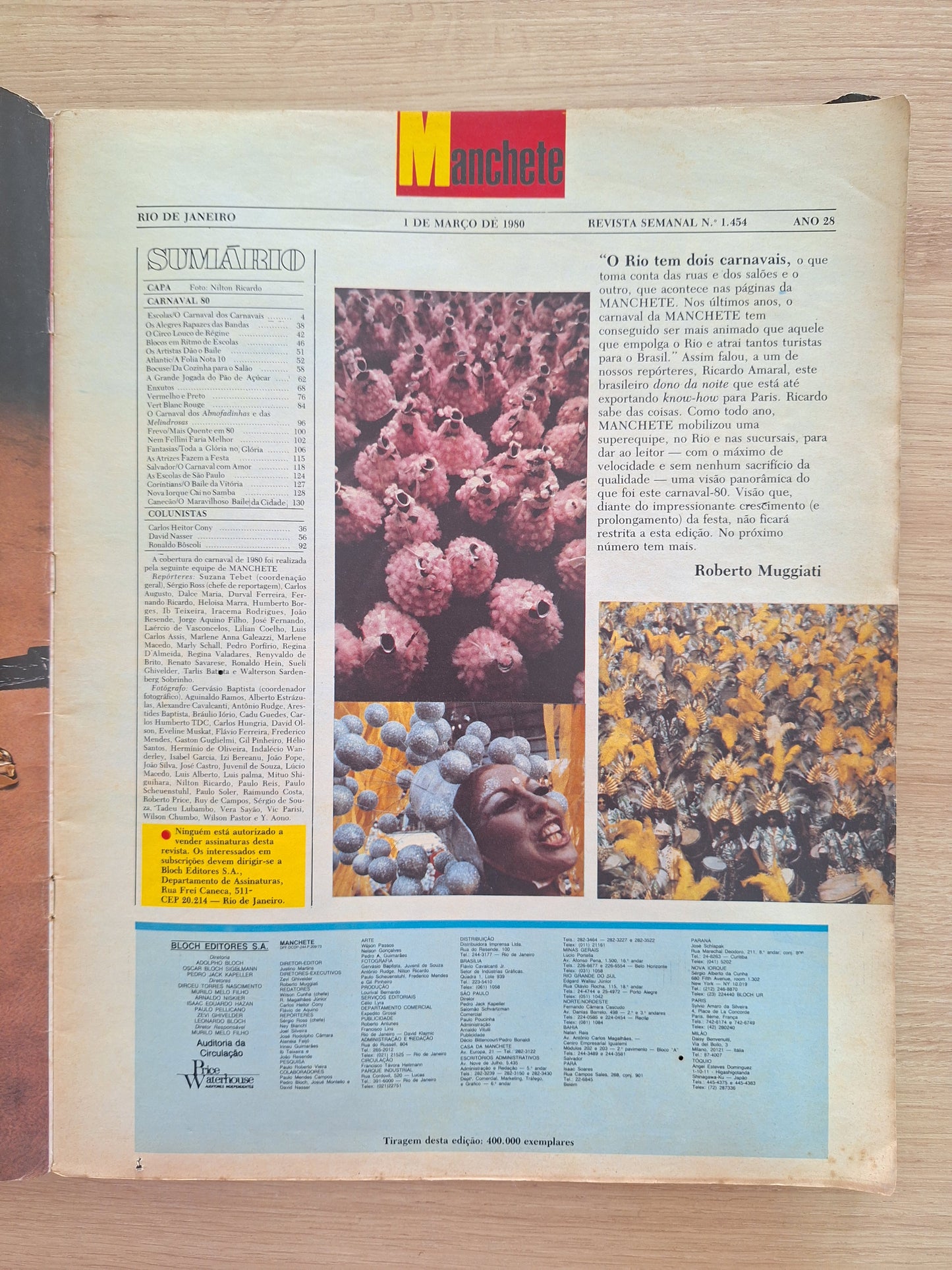 Revista Manchete 1454 (1980)
