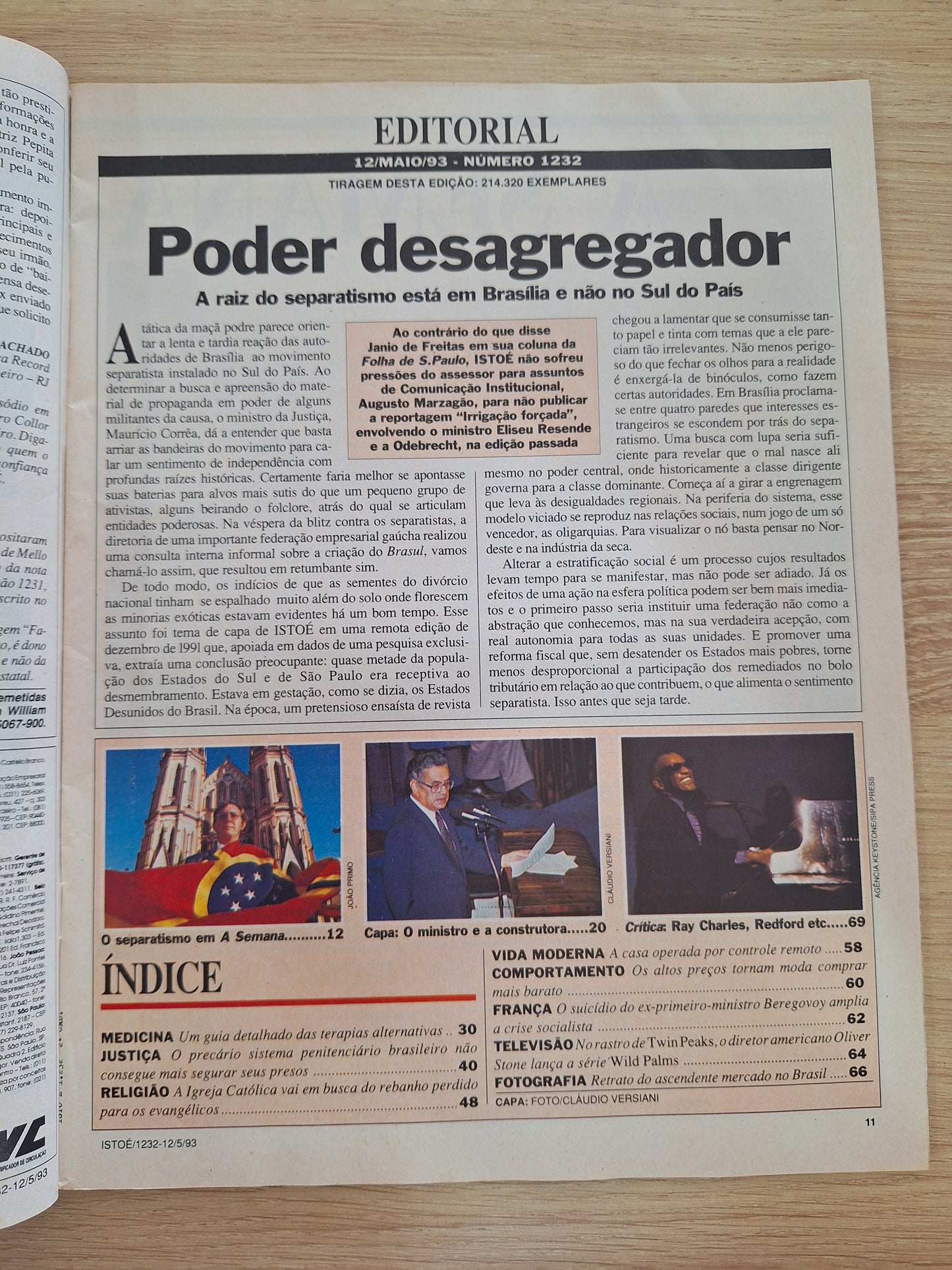 Revista Istoé 1232 (1993)