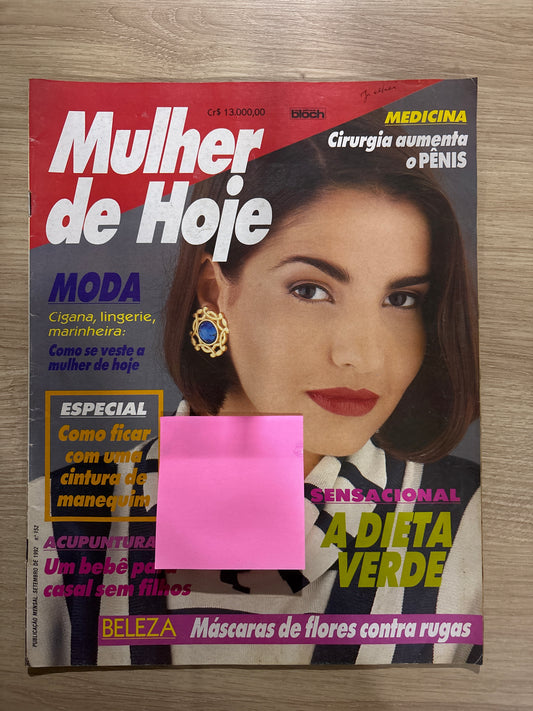 Revista Mulher de Hoje 152 (1992)