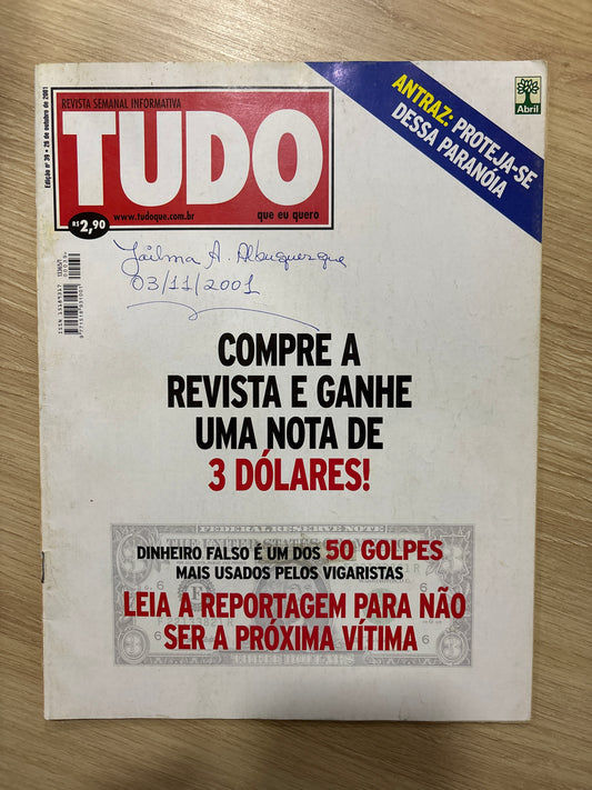 Revista Tudo que eu quero 39 (2001)