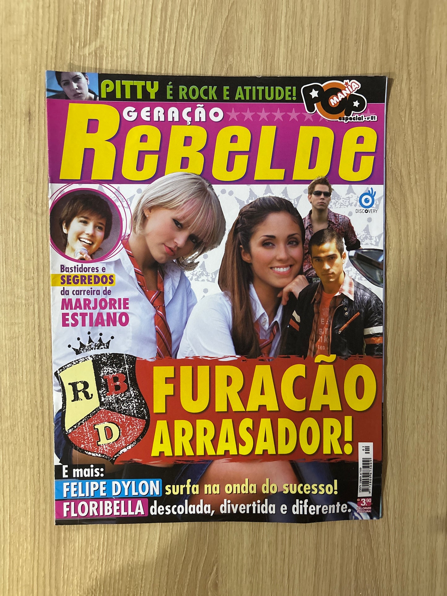 Revista Geração Rebelde 01
