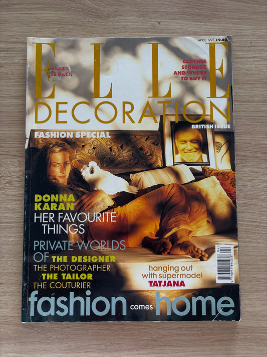 Revista Britânica Elle Decoration (1997)