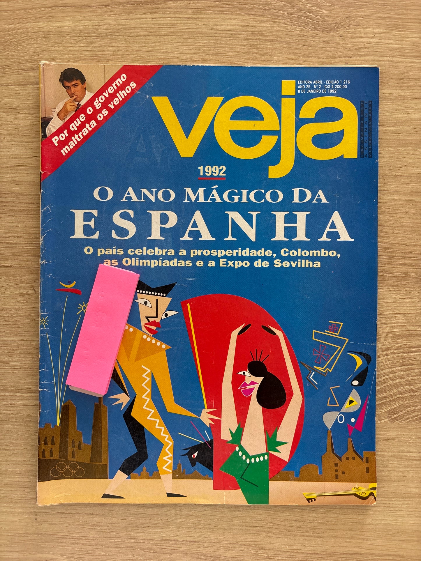 Revista Veja 1216 (1992)