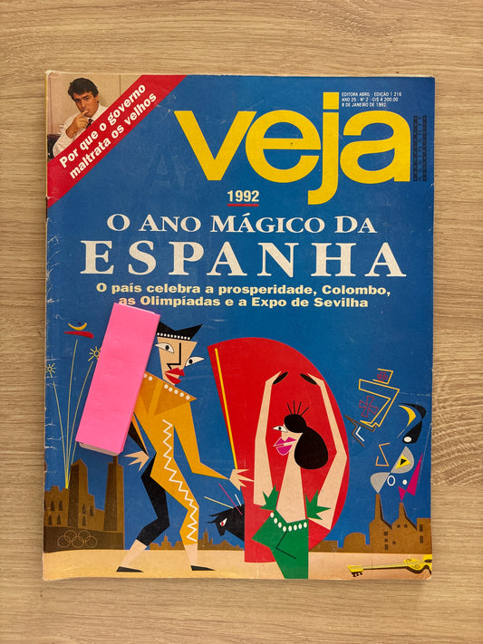 Revista Veja 1216 (1992)
