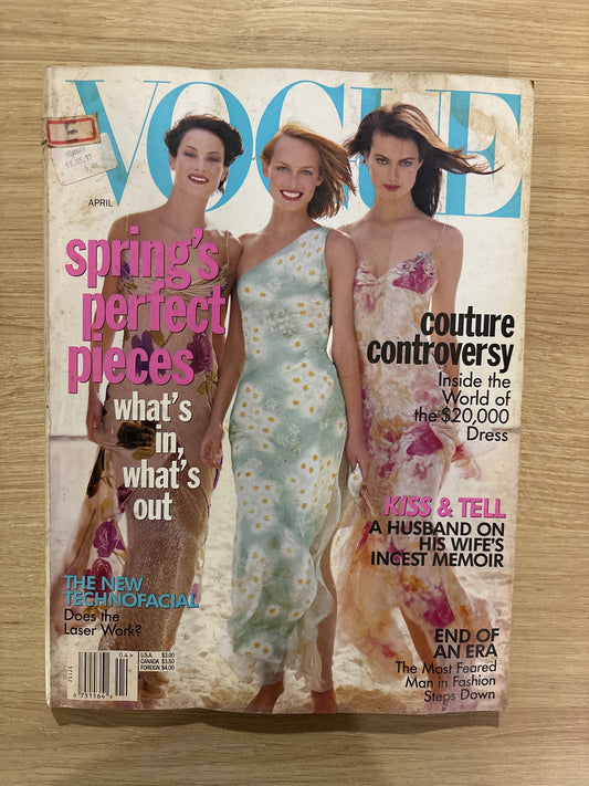 Vintage Vogue Magazine (1997)