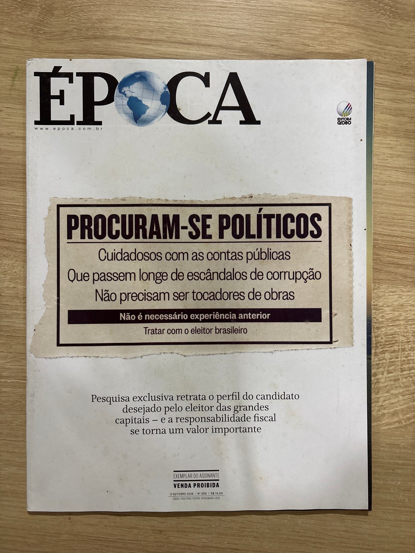 Revista Época 955 (2016)