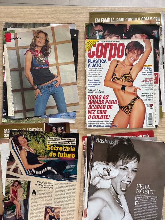 Babi Xavier - Material avulso de revista