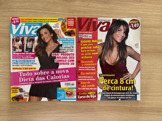 Kit Revista Viva Mais - Ivete Sangalo