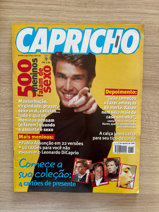 Revista Capricho 789 (1998)
