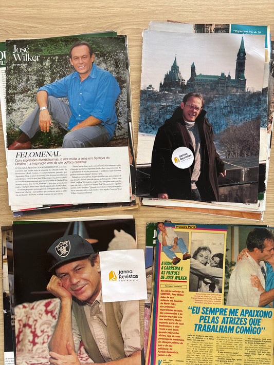 José Wilker - Material de revistas