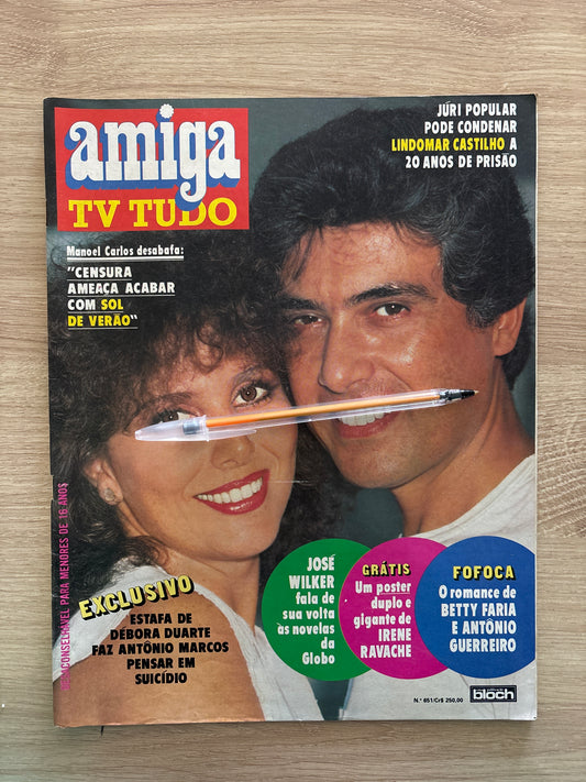 Revista Amiga Tv Tudo 651 (1982)
