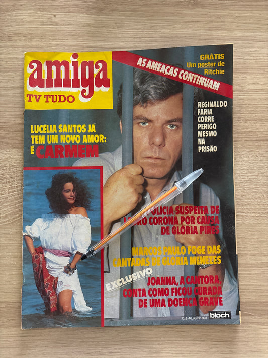 Revista Amiga Tv Tudo 901 (1987)
