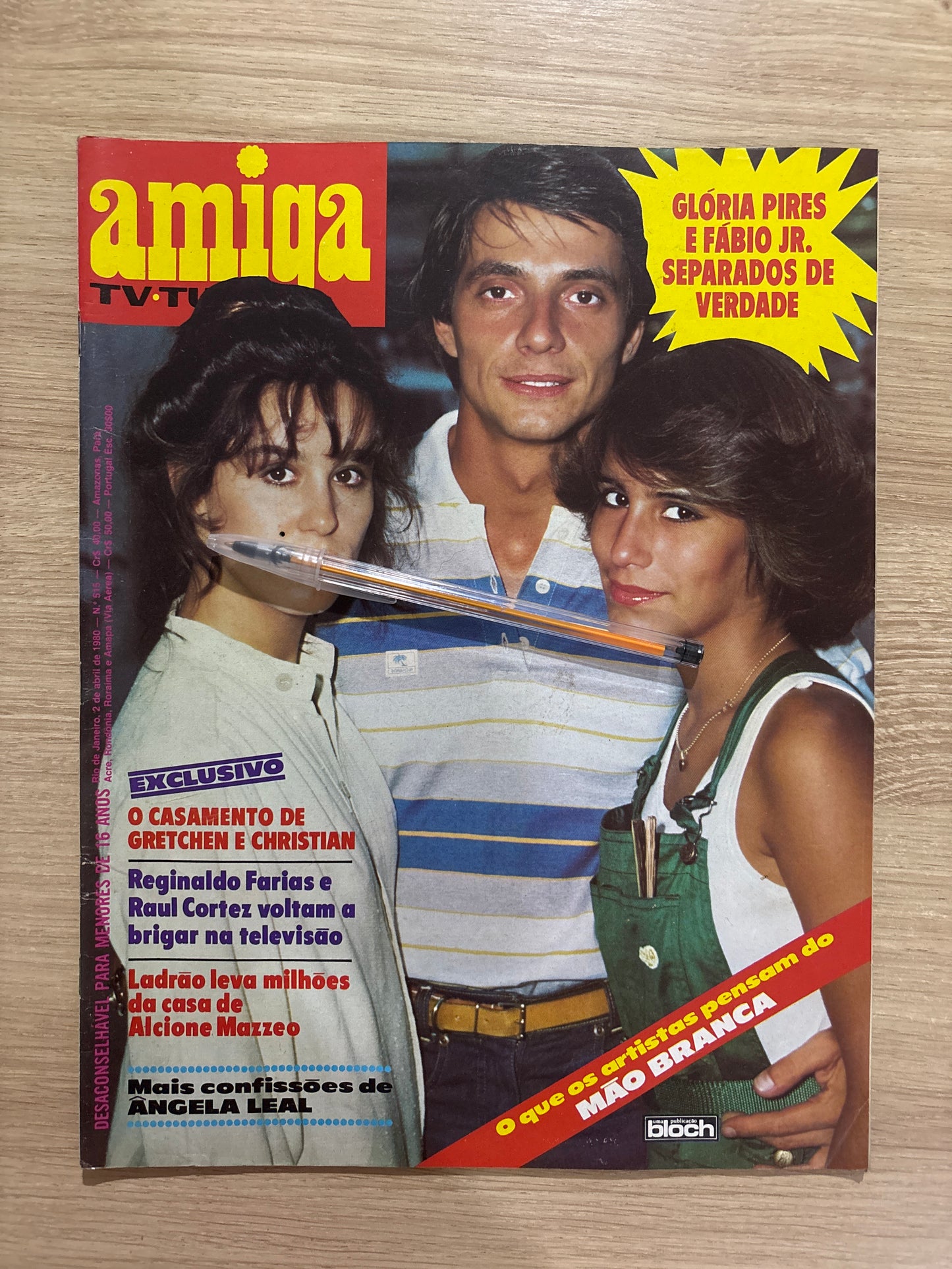 Revista Amiga Tv Tudo 515 (1980)