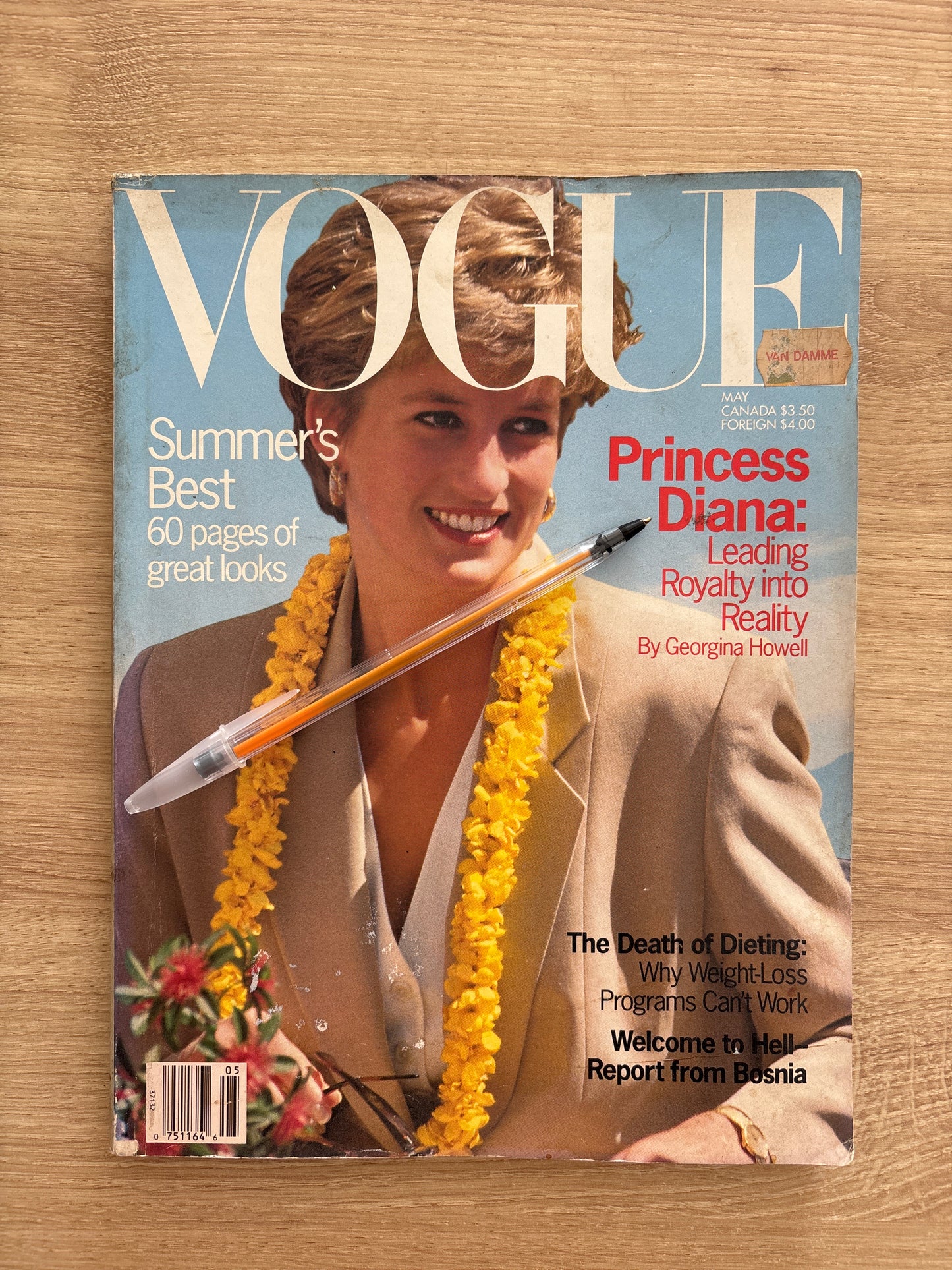 Vintage Vogue Magazine (1993)