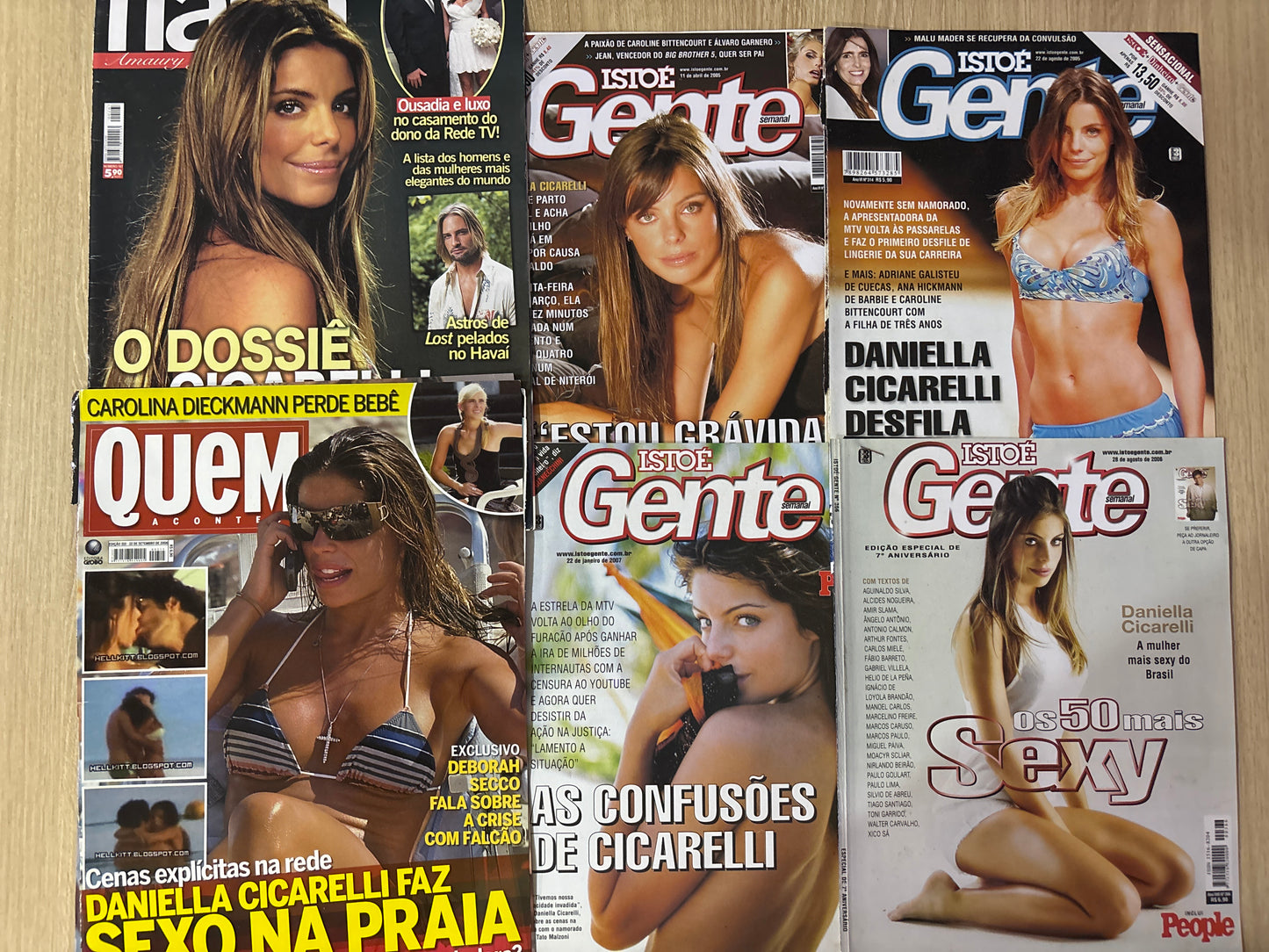 Daniella Cicarelli - Revista capa+reportagem