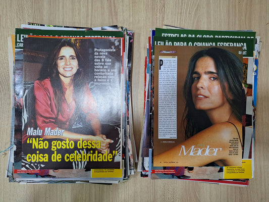 Malu Mader - Material de revista
