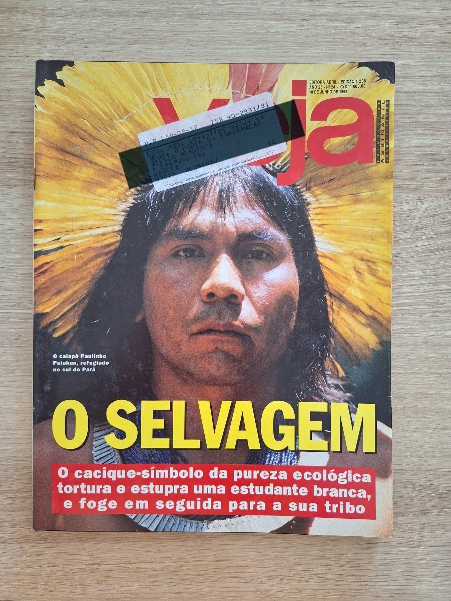 Revista Veja N° 1238 (1992)