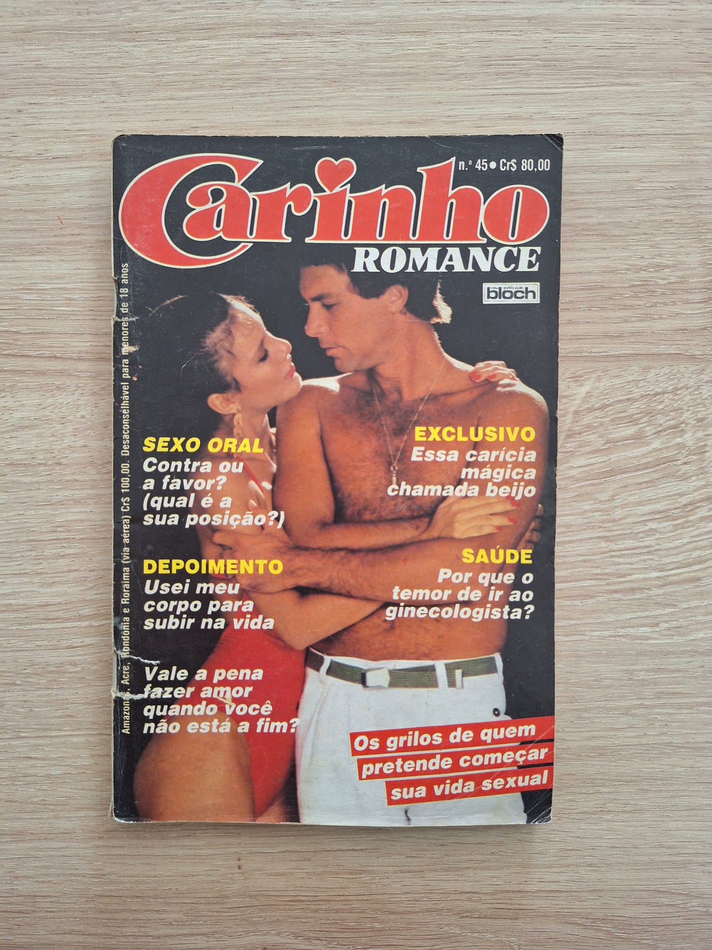 Revista Carinho Romance 45 (1982)
