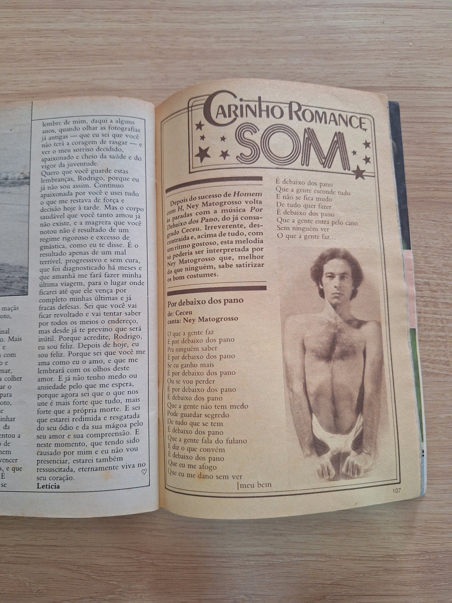 Revista Carinho Romance 52 (1982)