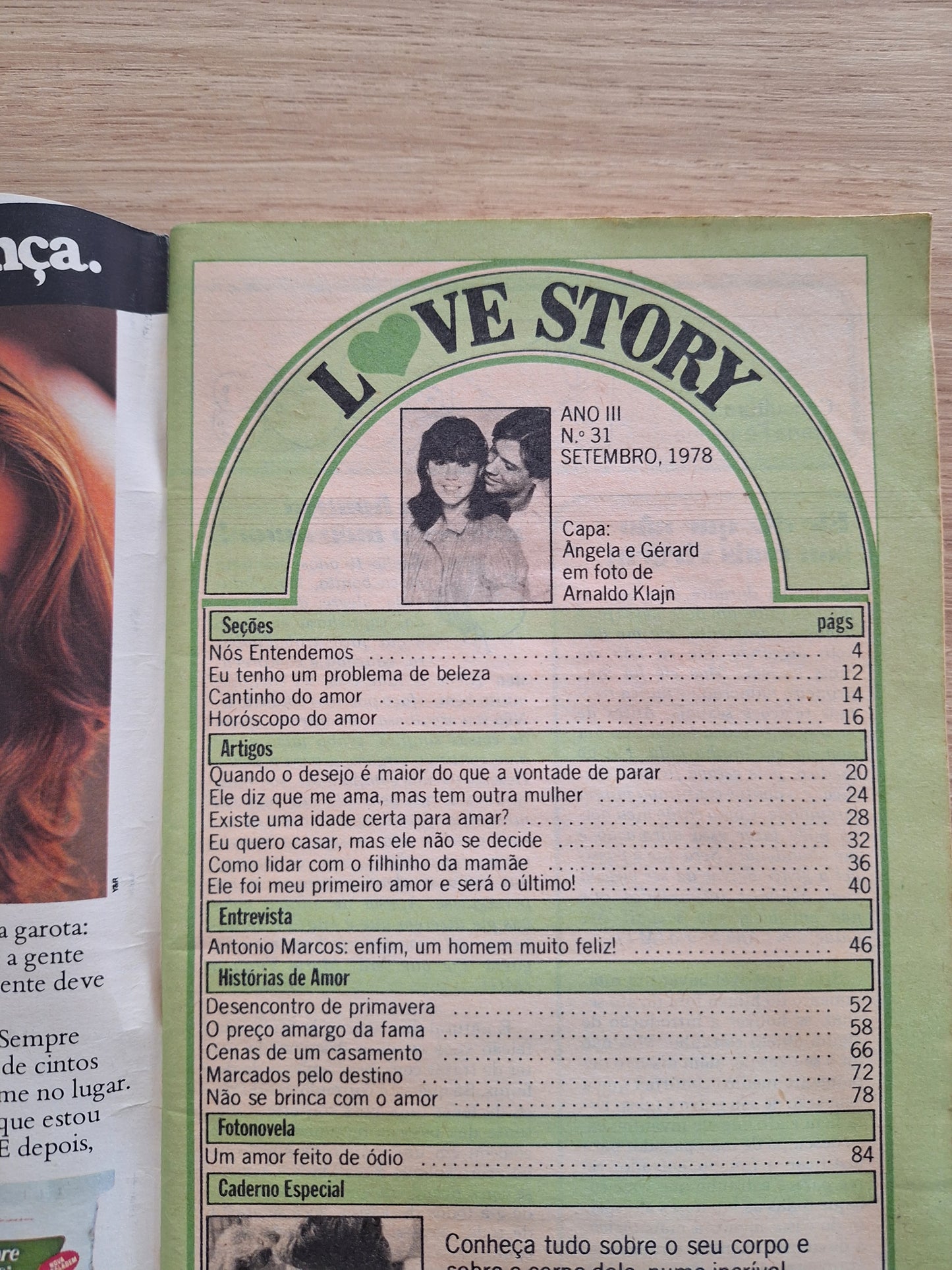 Revista Love Story 31 (1978)