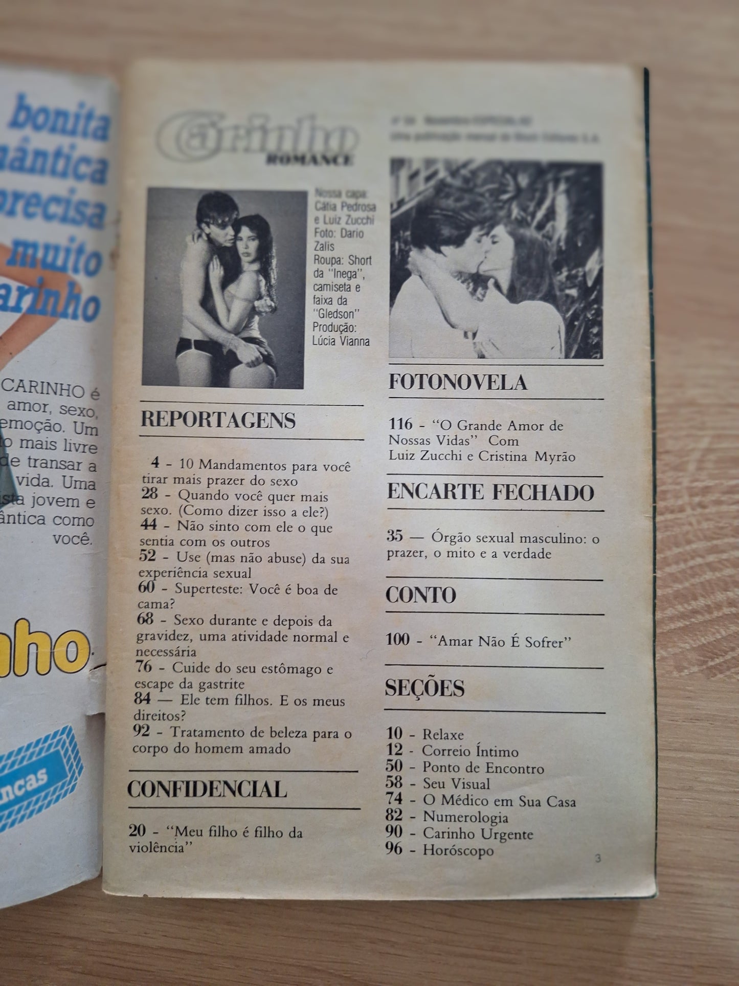 Revista Carinho Romance 54 (1982)
