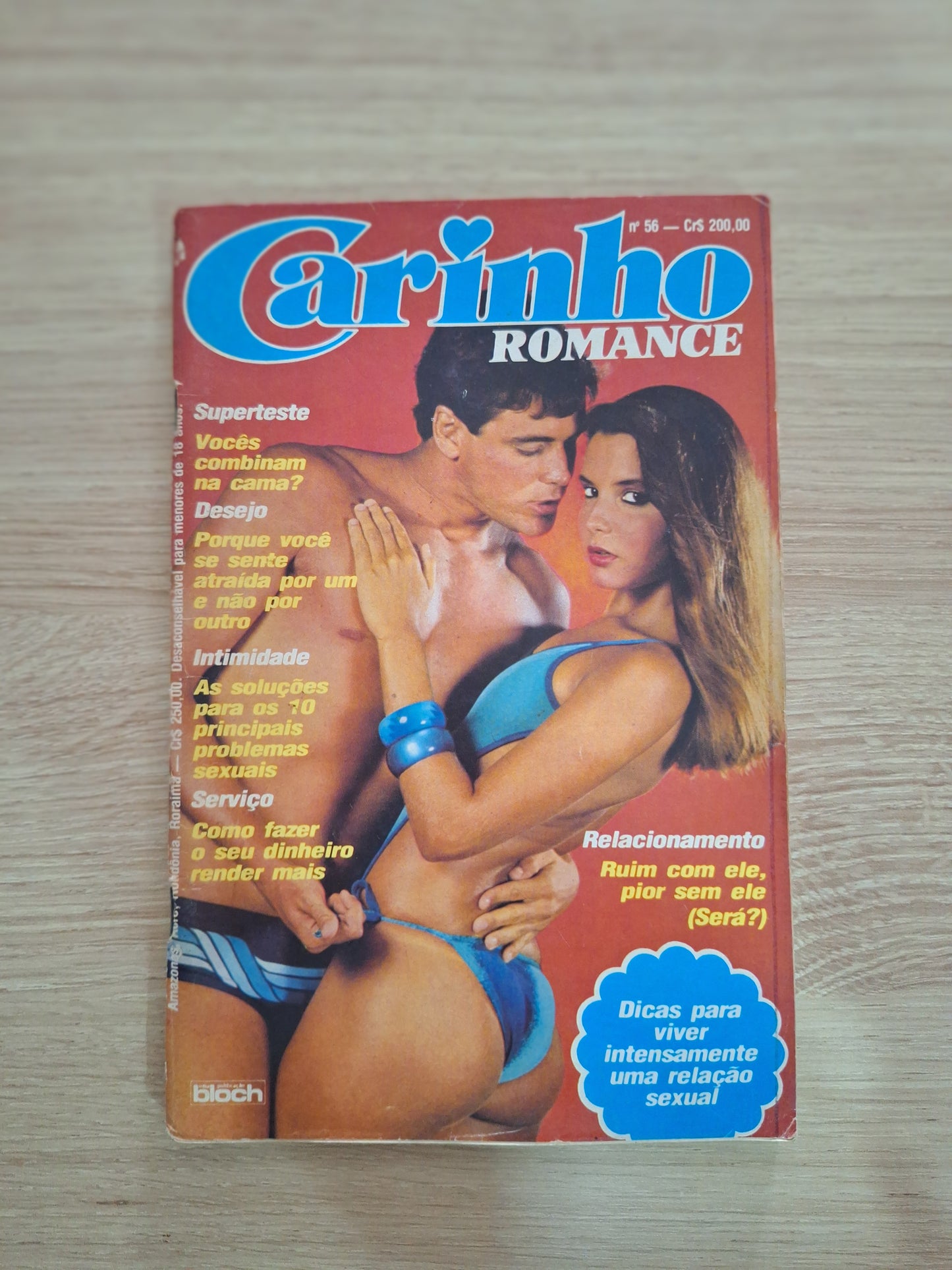 Revista Carinho Romance 56 (1983)
