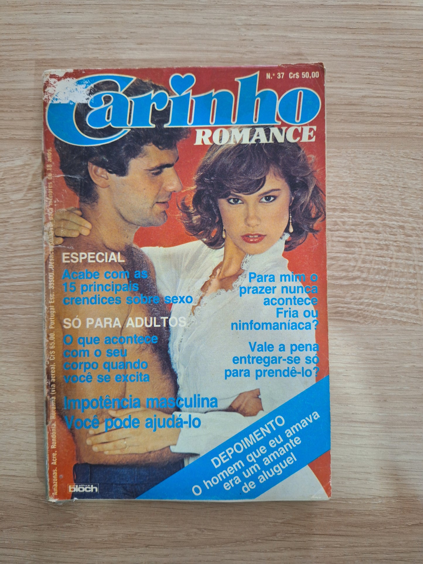 Revista Carinho Romance 37 (1981)