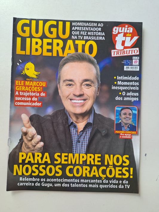 Revista Guia da TV Gugu Liberato