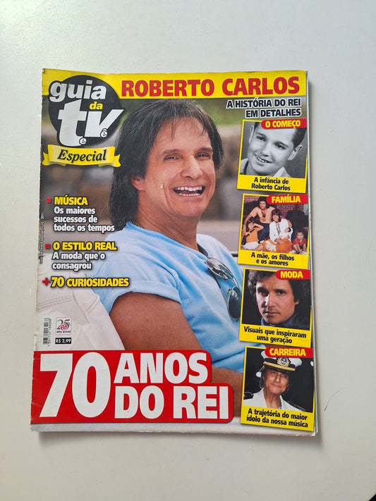 Guia da TV especial Roberto Carlos