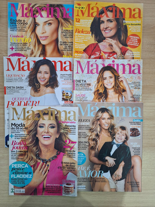 Lote revista Máxima