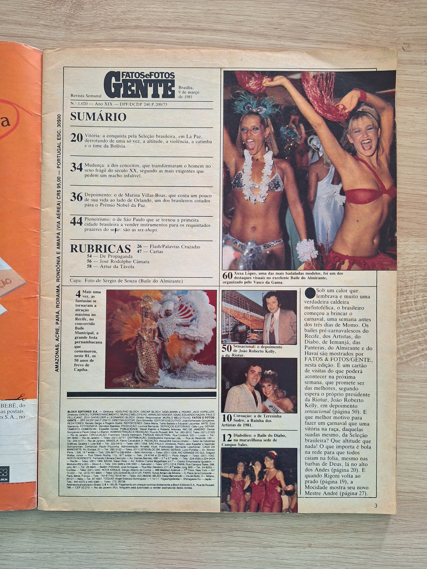 Revista Fatos e Fotos 1020 (1981)