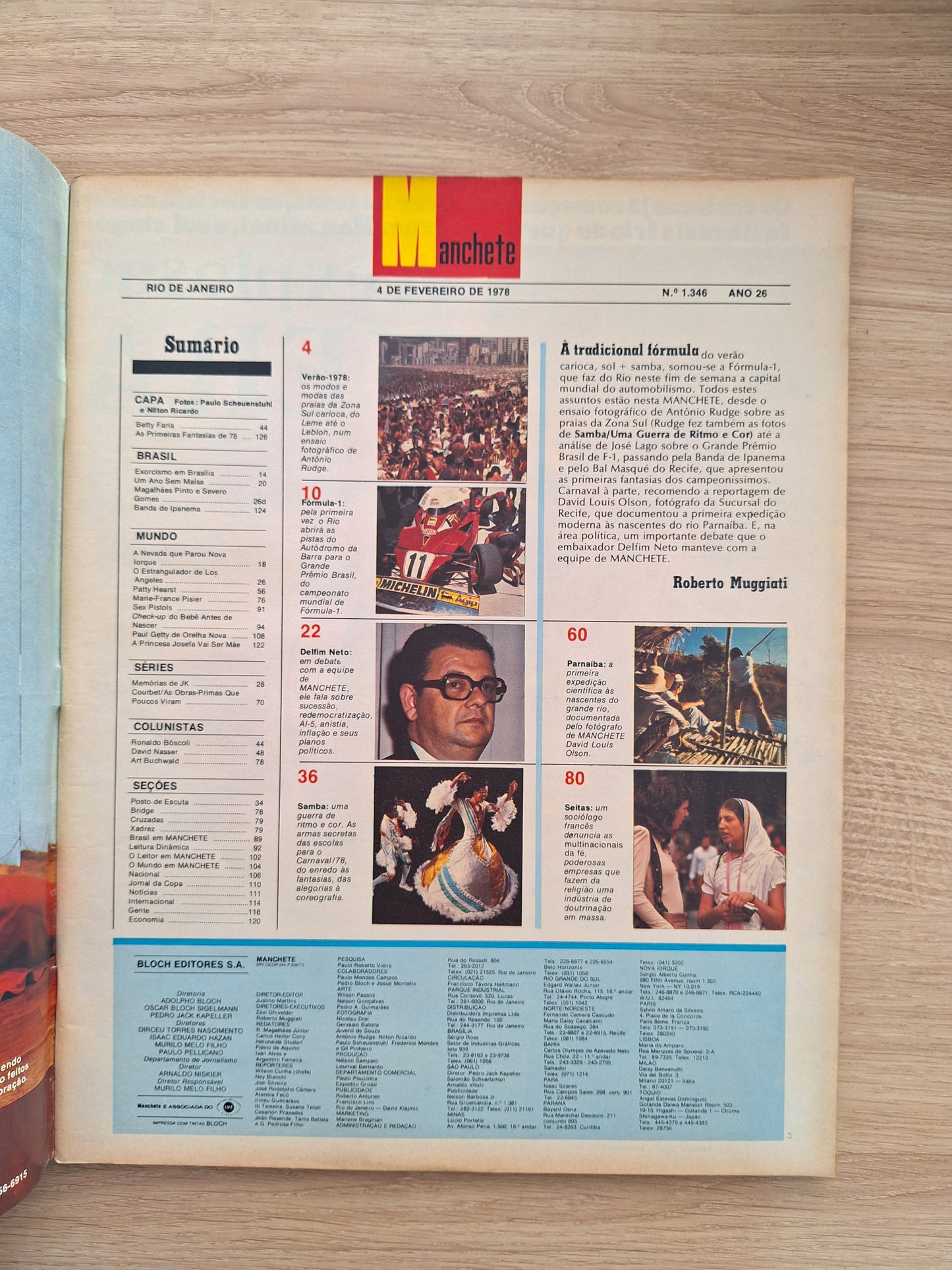 Revista Manchete 1346 (1978)