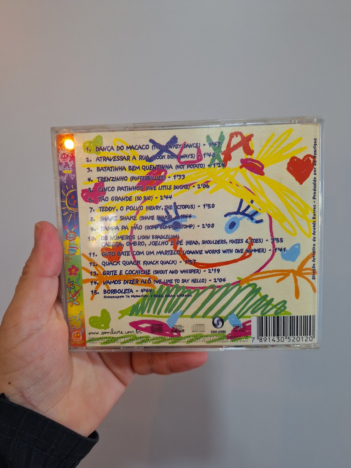 Cd Xuxa Só Para Baixinhos