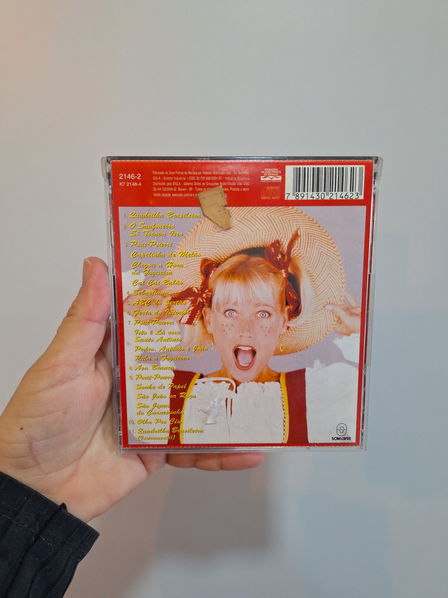 Cd Xuxa - Arraiá Da Xuxa