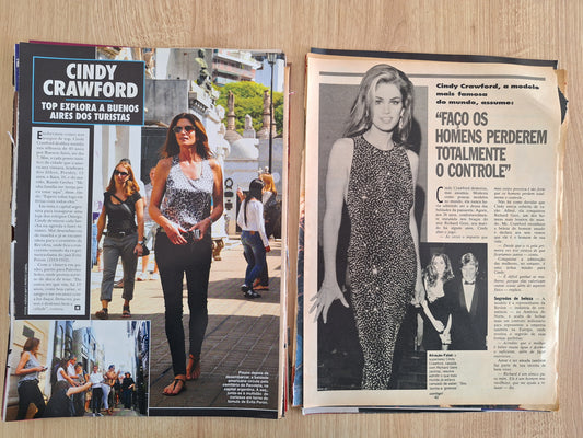 Cindy Crawford - Combo páginas avulsas