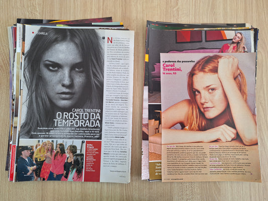 Carol Trentini - Combonde páginas de revistas