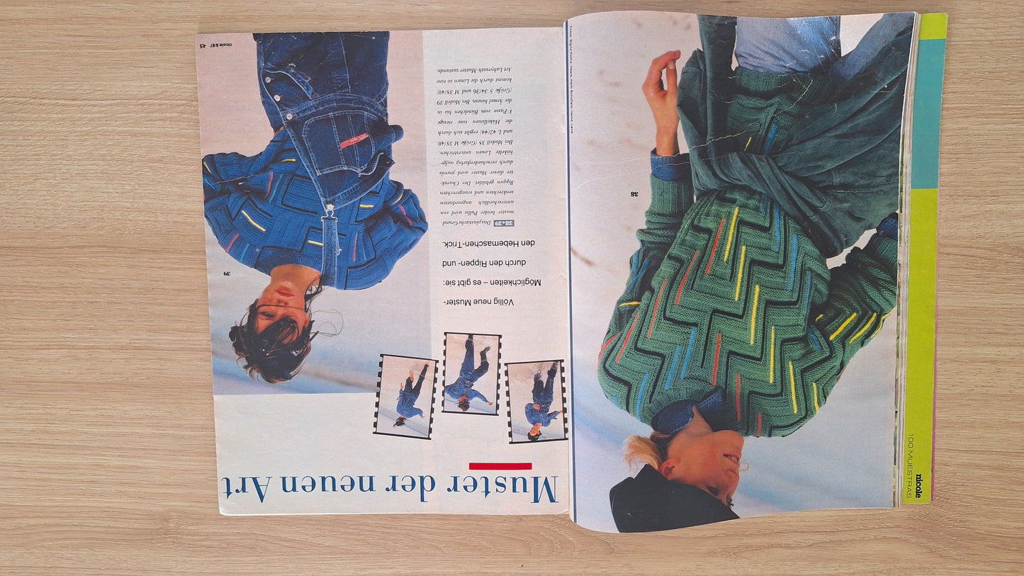 Revista Nicole Moda Tricô