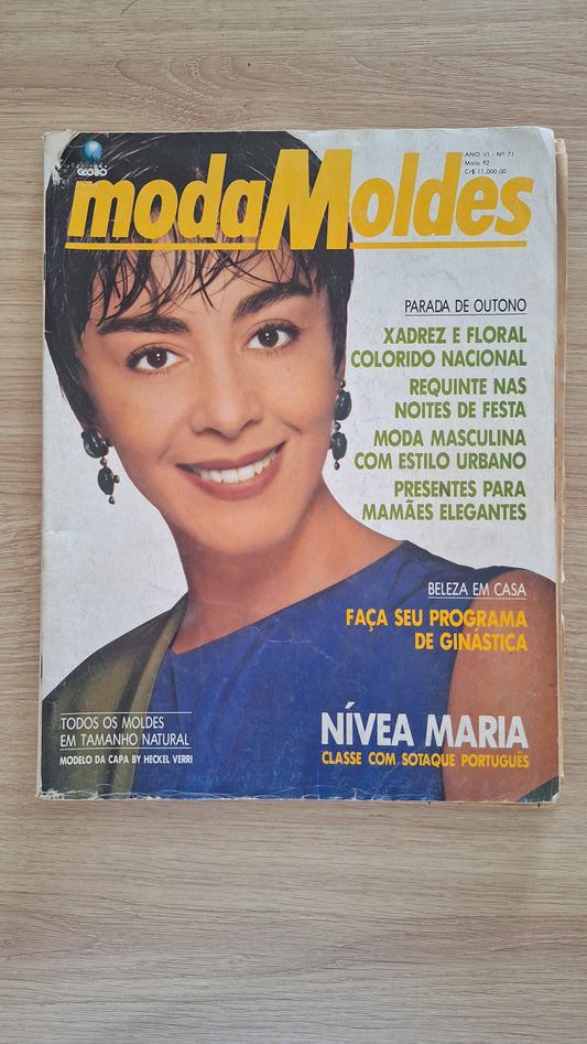 Revista Moda Moldes N° 71 (1992)