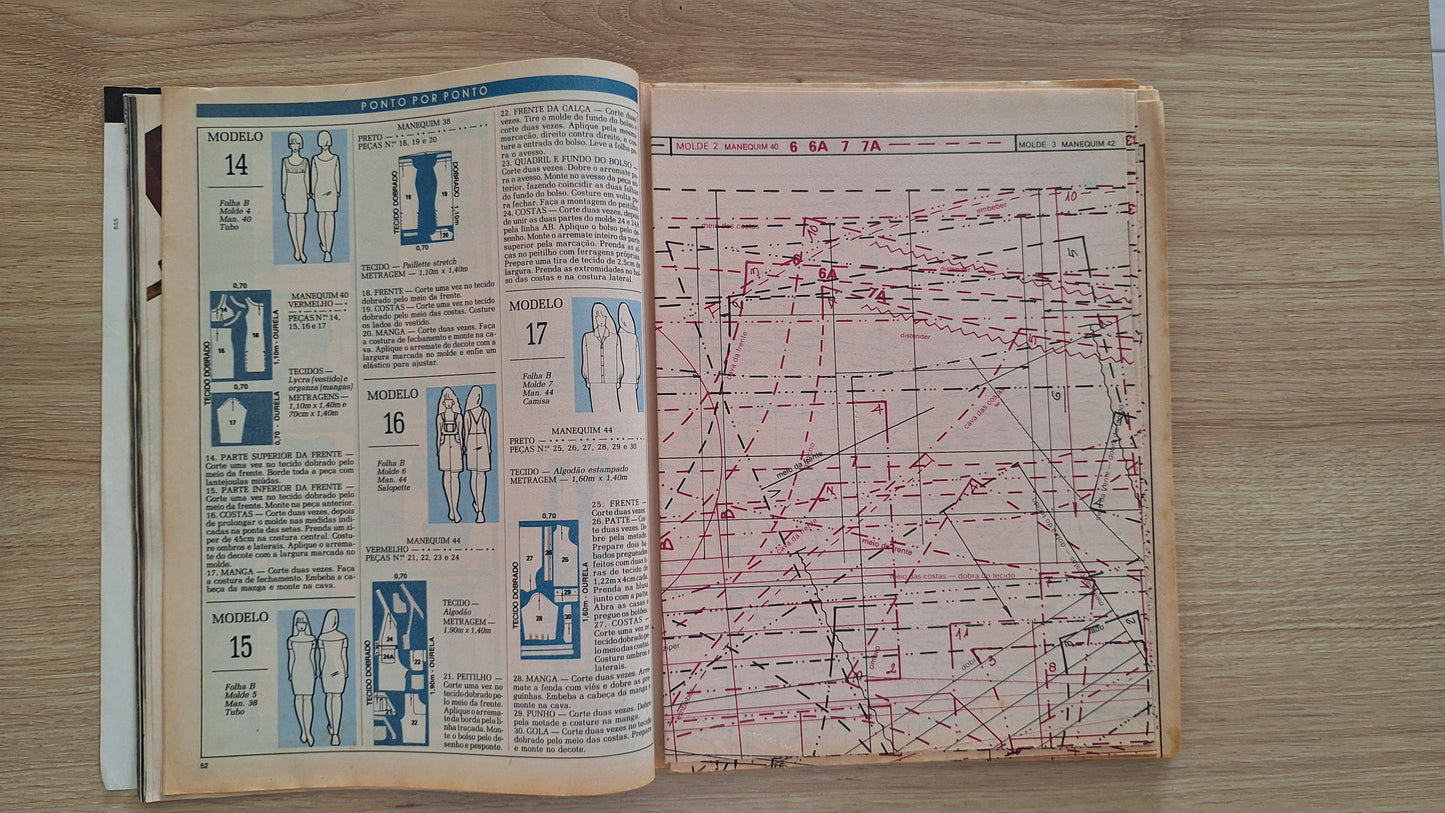 Revista Moda Moldes N° 71 (1992)