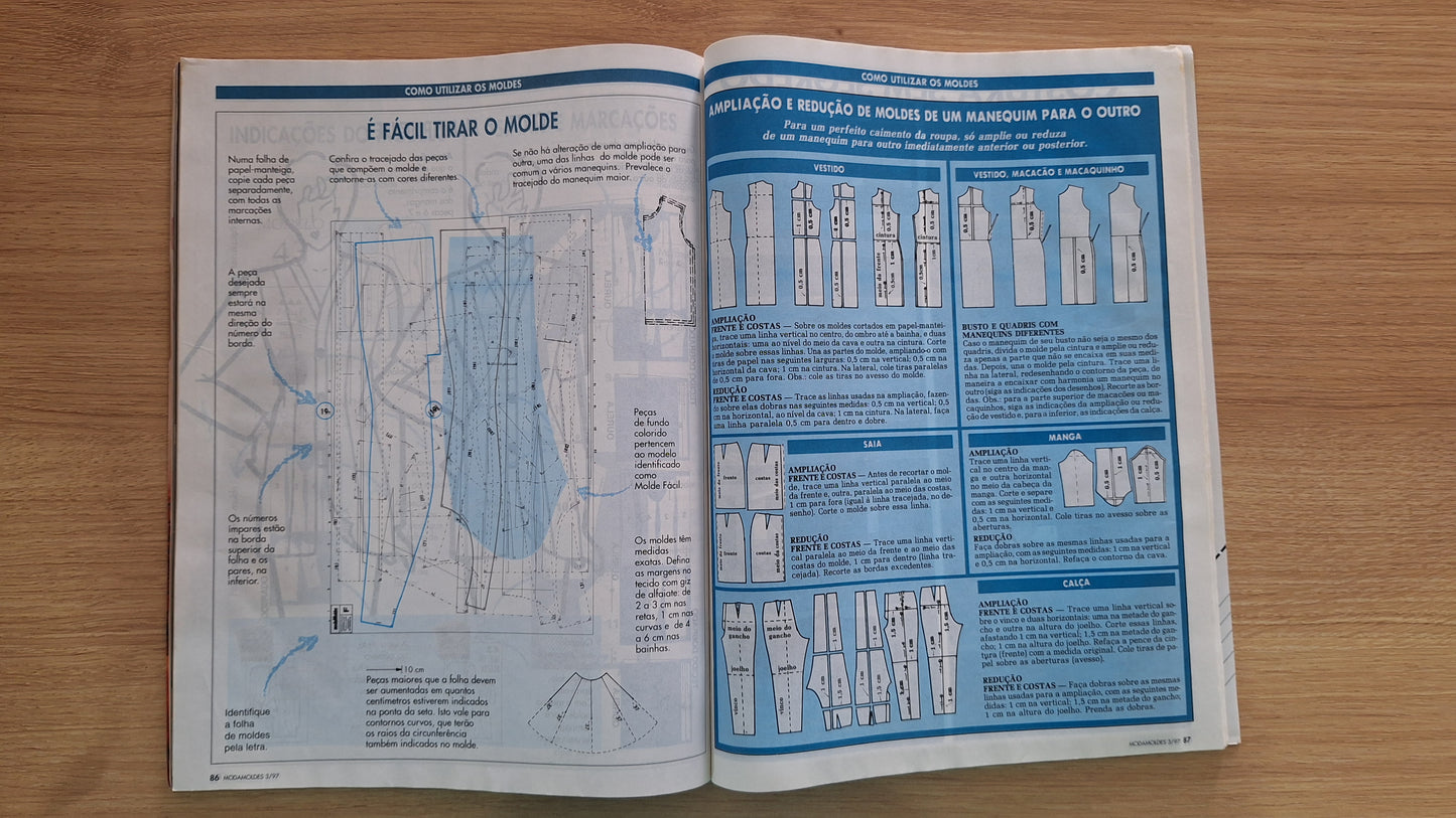 Revista Moda Moldes 129 (1997)