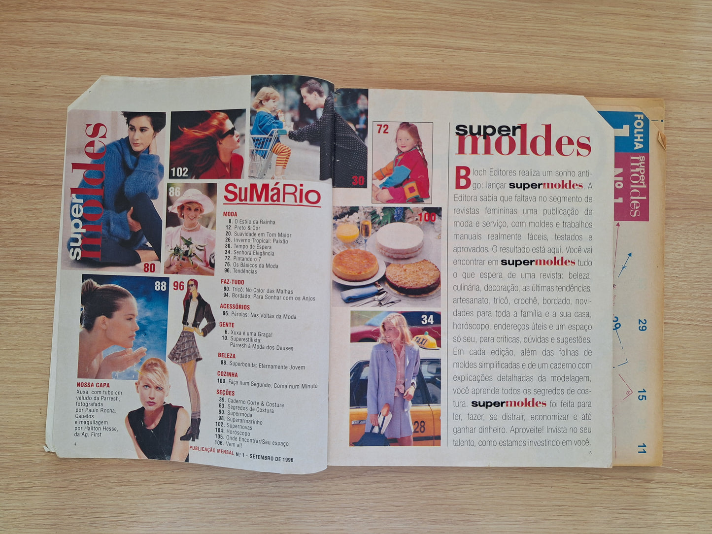 Revista Super Moldes N°01 (1996)