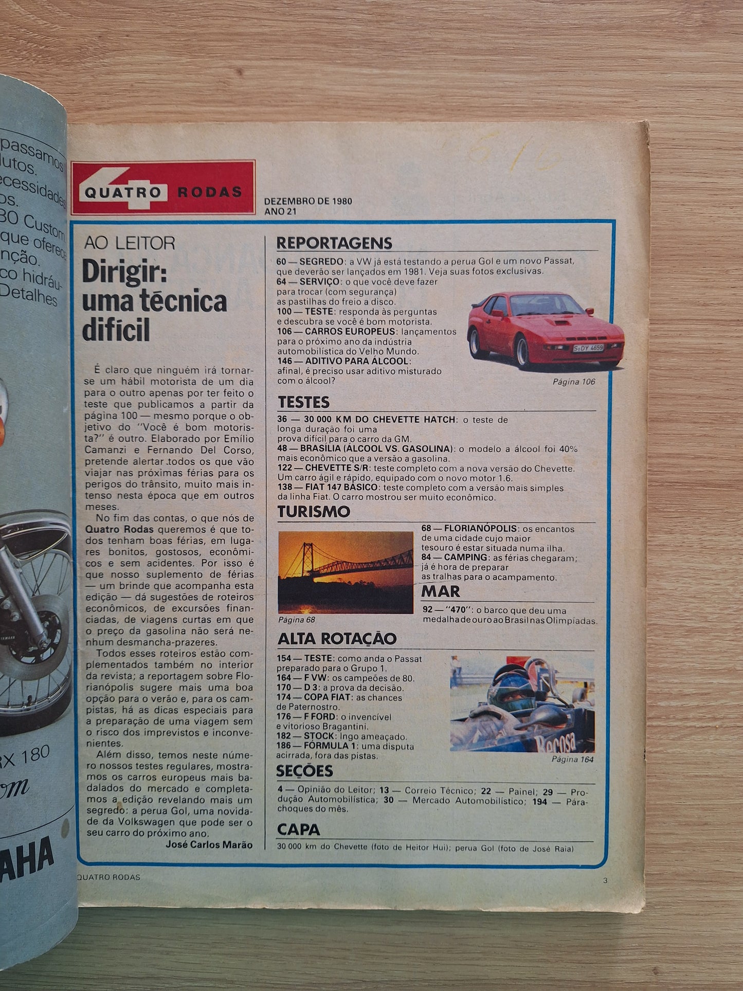 Revista Quatro Rodas N° 245