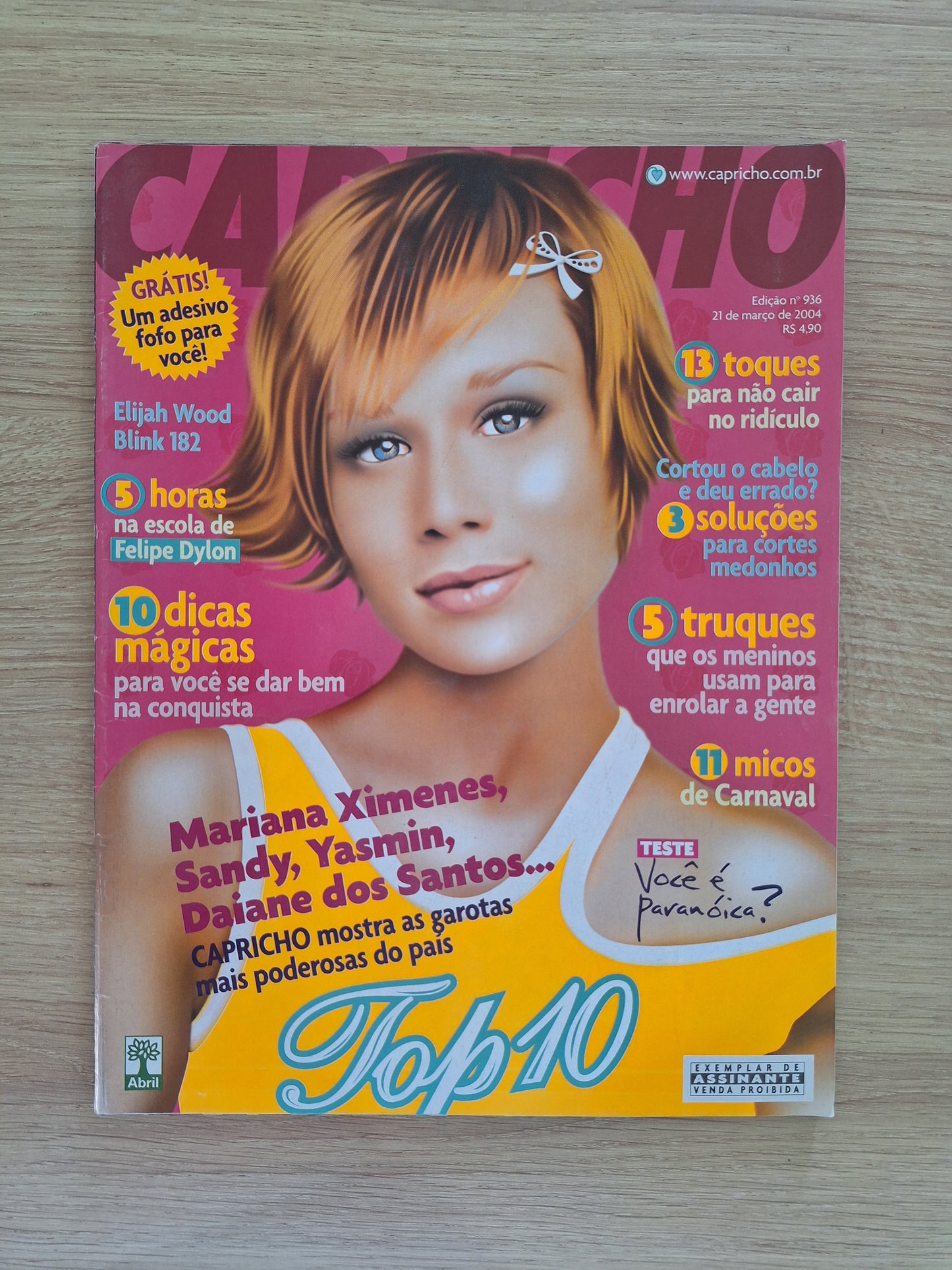 Revista Capricho N° 936