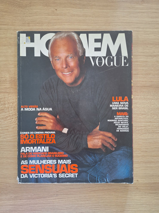 Revista Homem Vogue