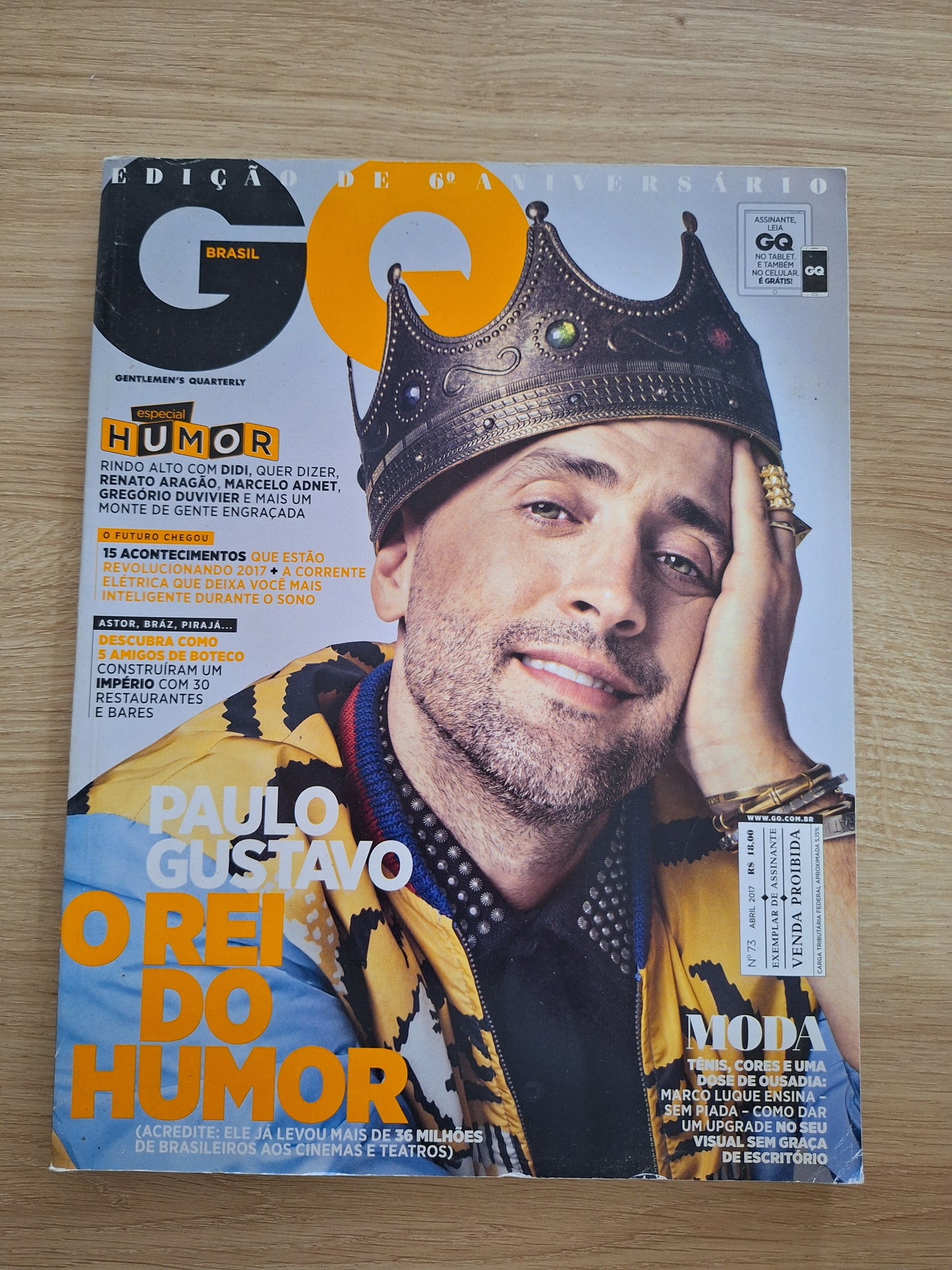 Revista GQ Brasil N° 73