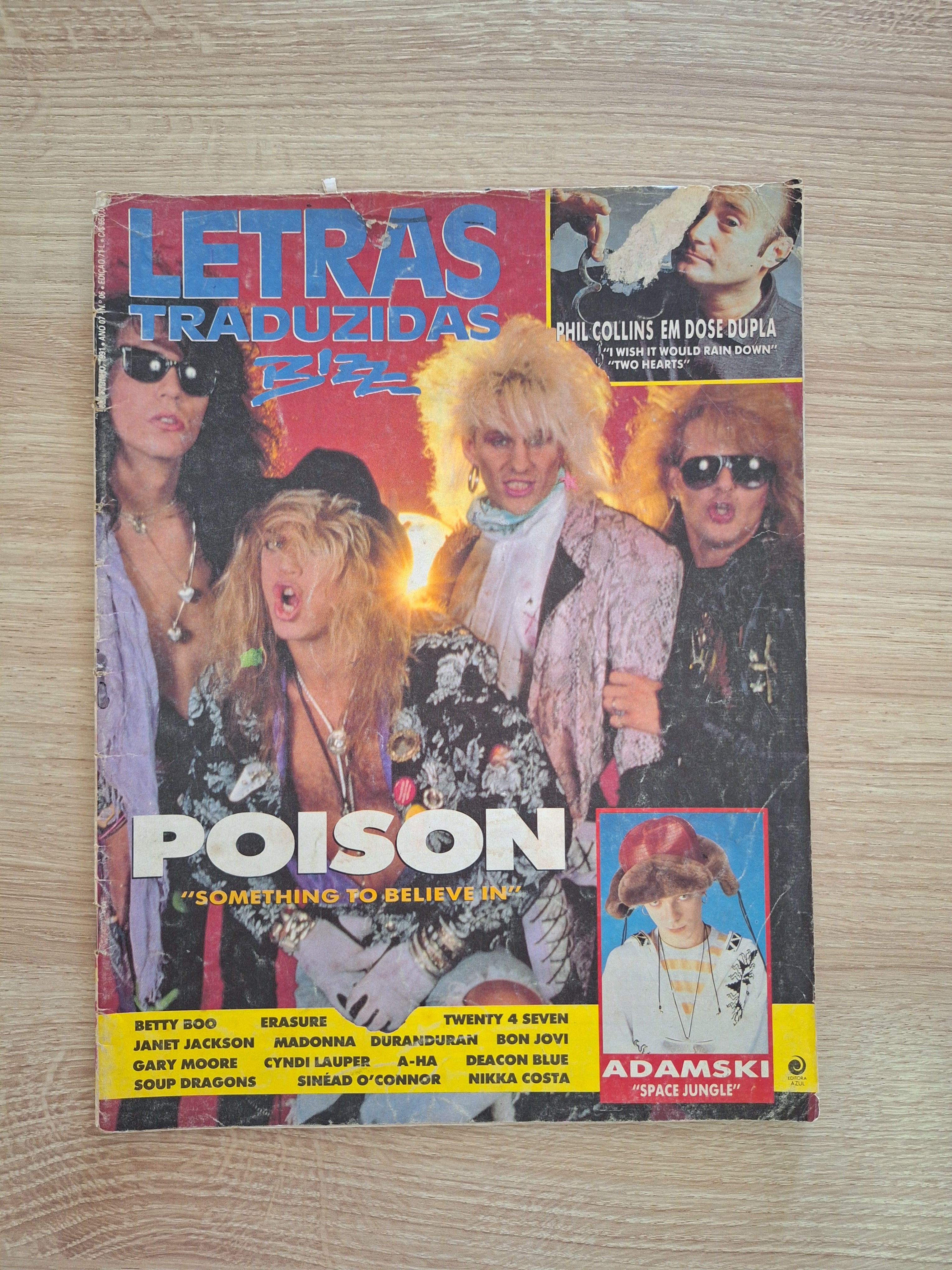 Revista Letras Traduzidas 06 – Janna Revistas e Discos